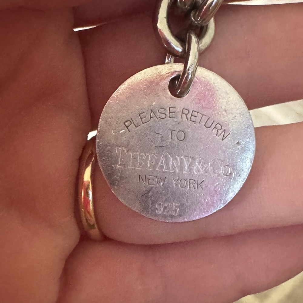 Tiffany & Co. Silver Chain Return To Tiffany Round Bracelet - Picture 6 of 7